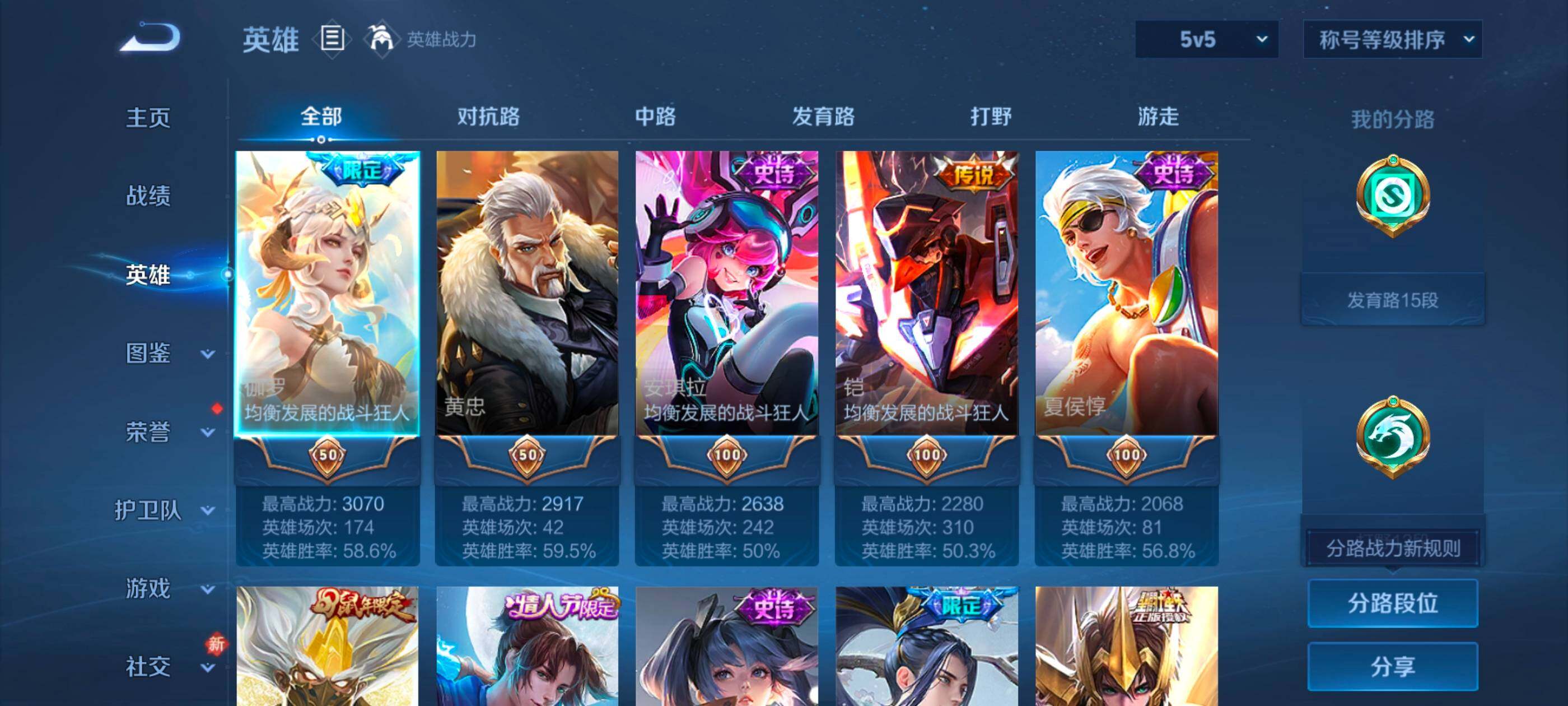 WZLX4247281王者荣耀账号详情图3