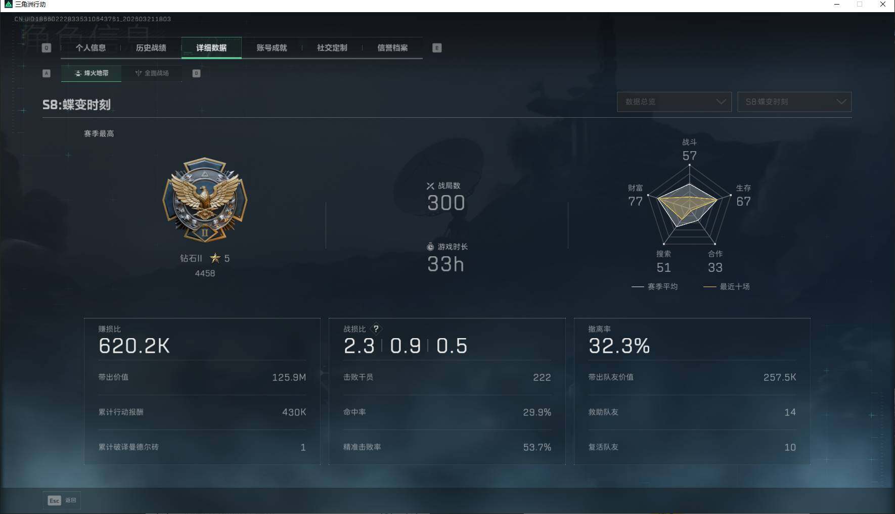 SJZEY495061三角洲行动账号详情图5