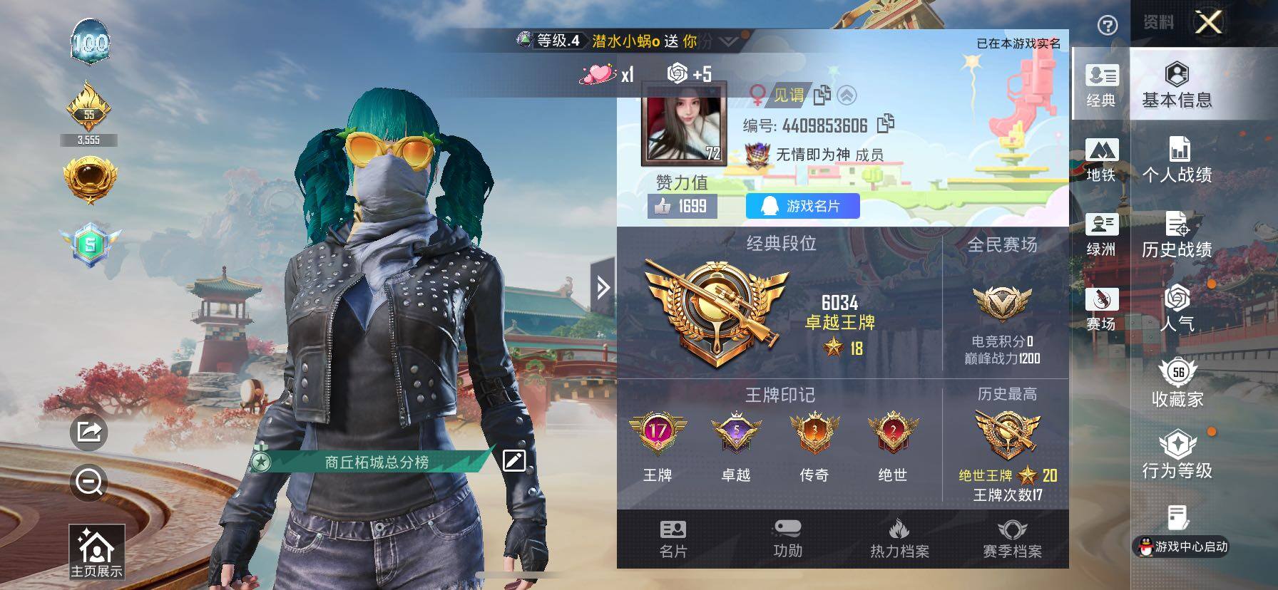 HPLE4138837和平精英账号详情图8