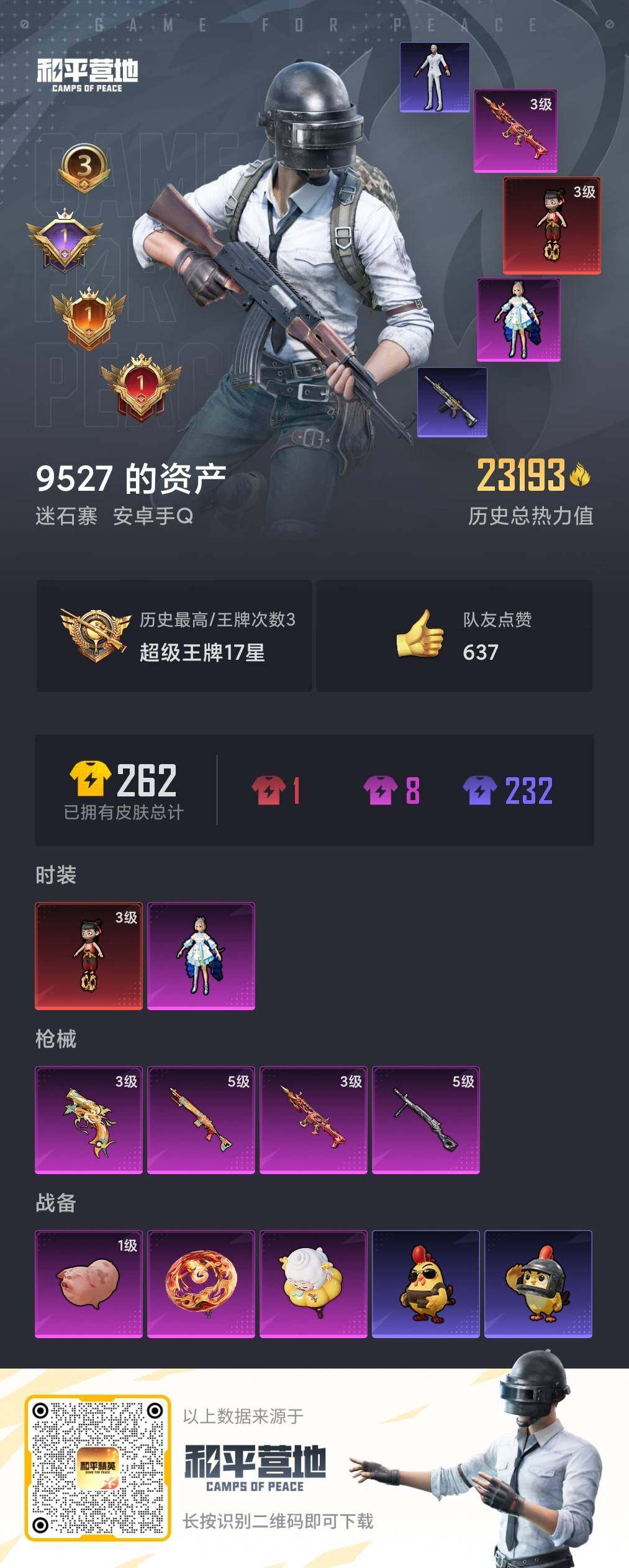 HPQM4136139和平精英账号详情图7 HPQM4136139和平精英账号详情图7