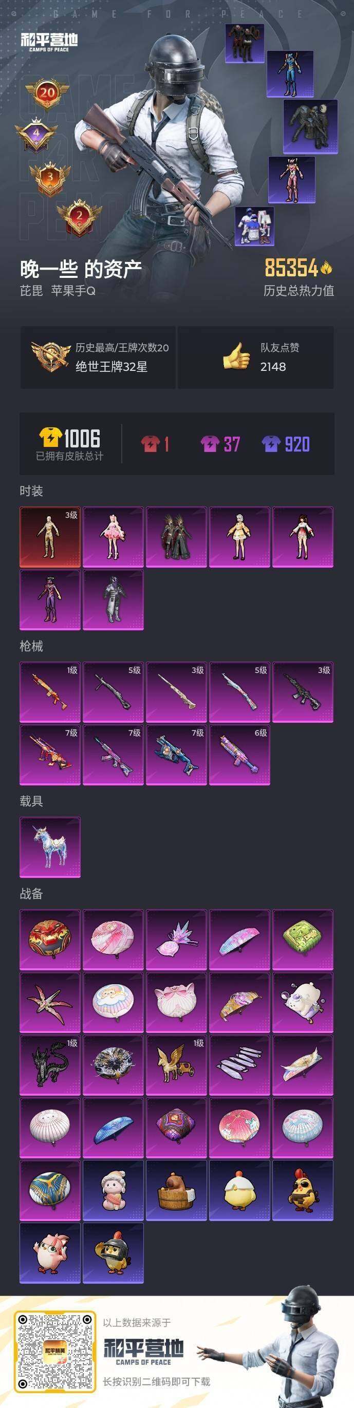 HPQM4139616和平精英账号详情图7