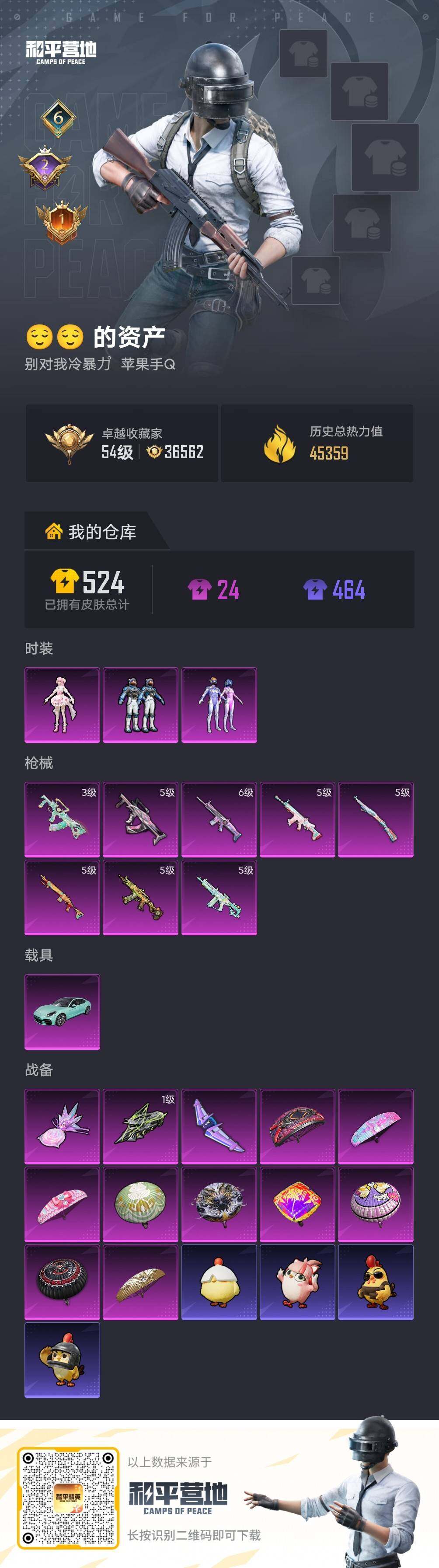 HPLE4137356和平精英账号详情图4