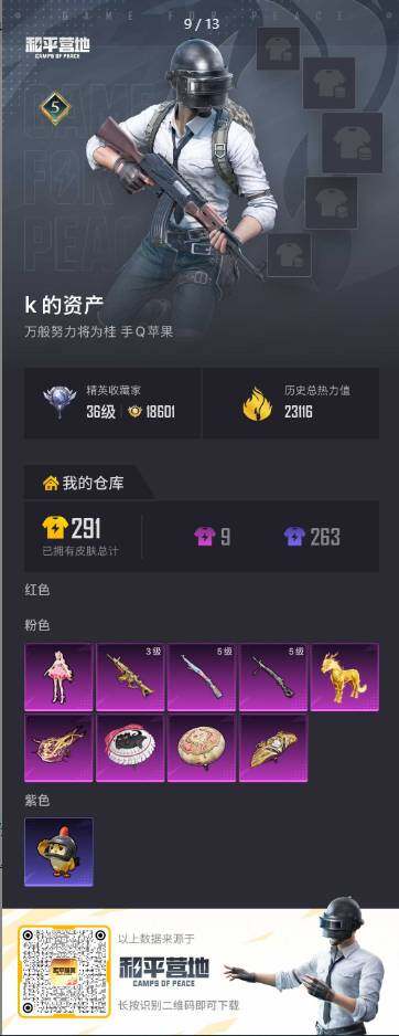 HPLE4137392和平精英账号详情图4