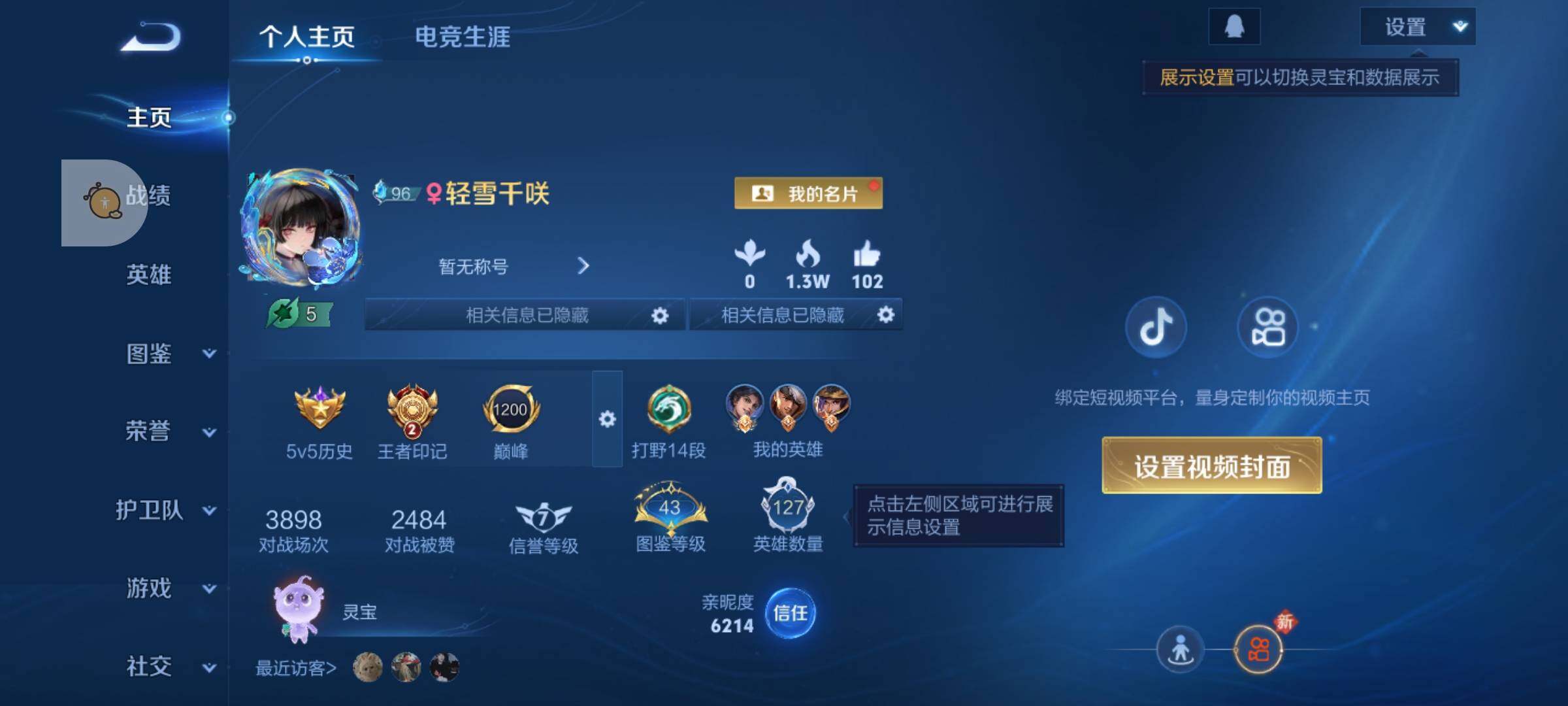 WZLX4247236王者荣耀账号详情图2