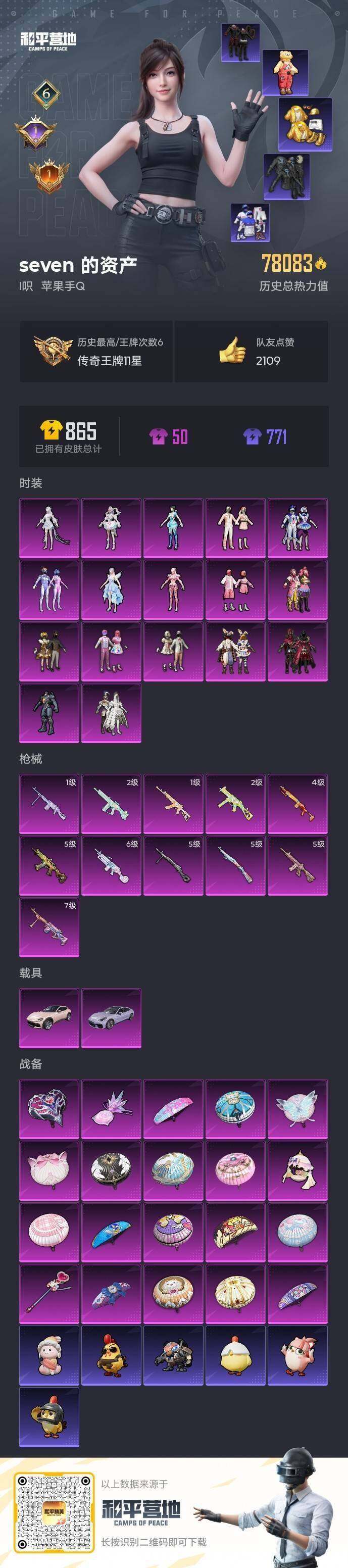 HPQM4139639和平精英账号详情图7