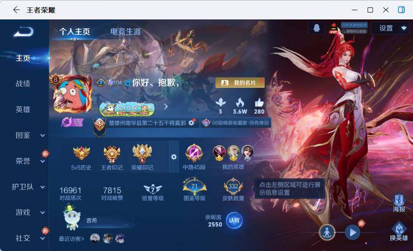 WZLX4251309王者荣耀账号详情图7