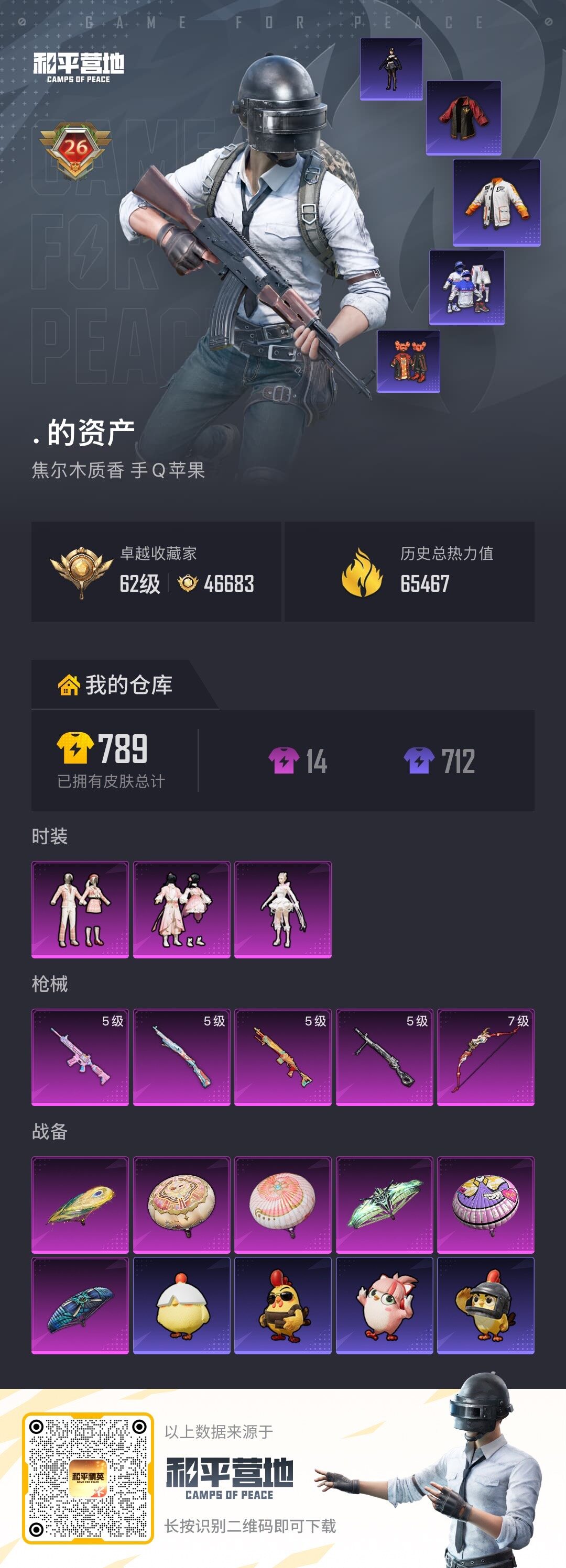 HPLX4137136和平精英账号详情图6