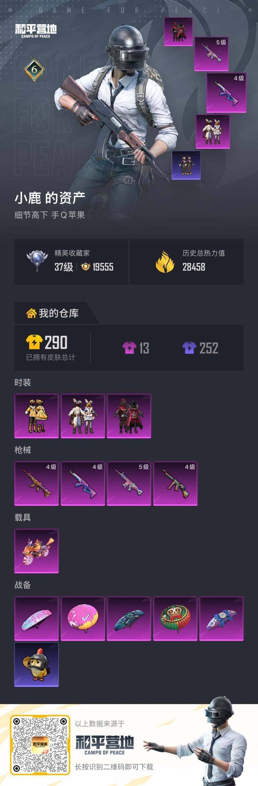 HPLX4137586和平精英账号详情图6