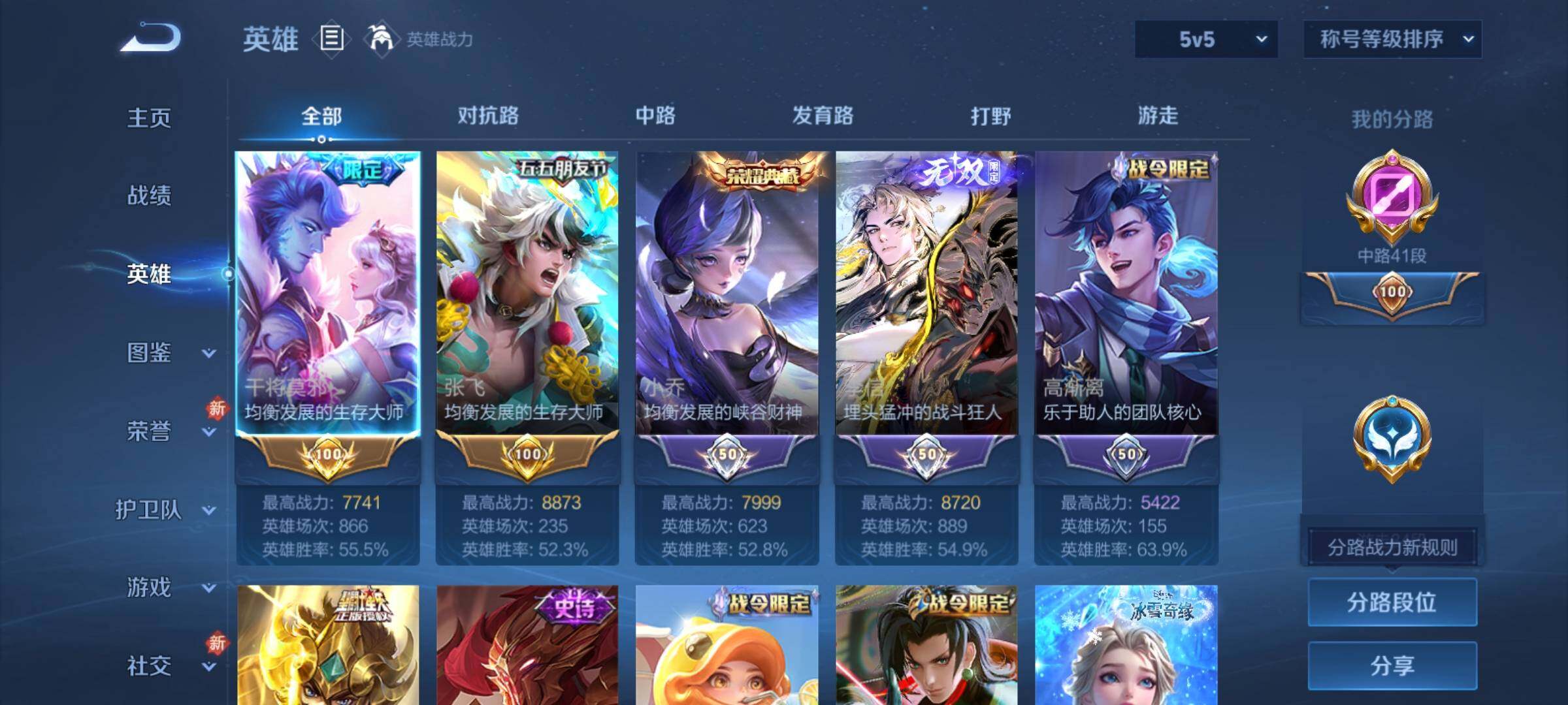 WZCMY4250120王者荣耀账号详情图4