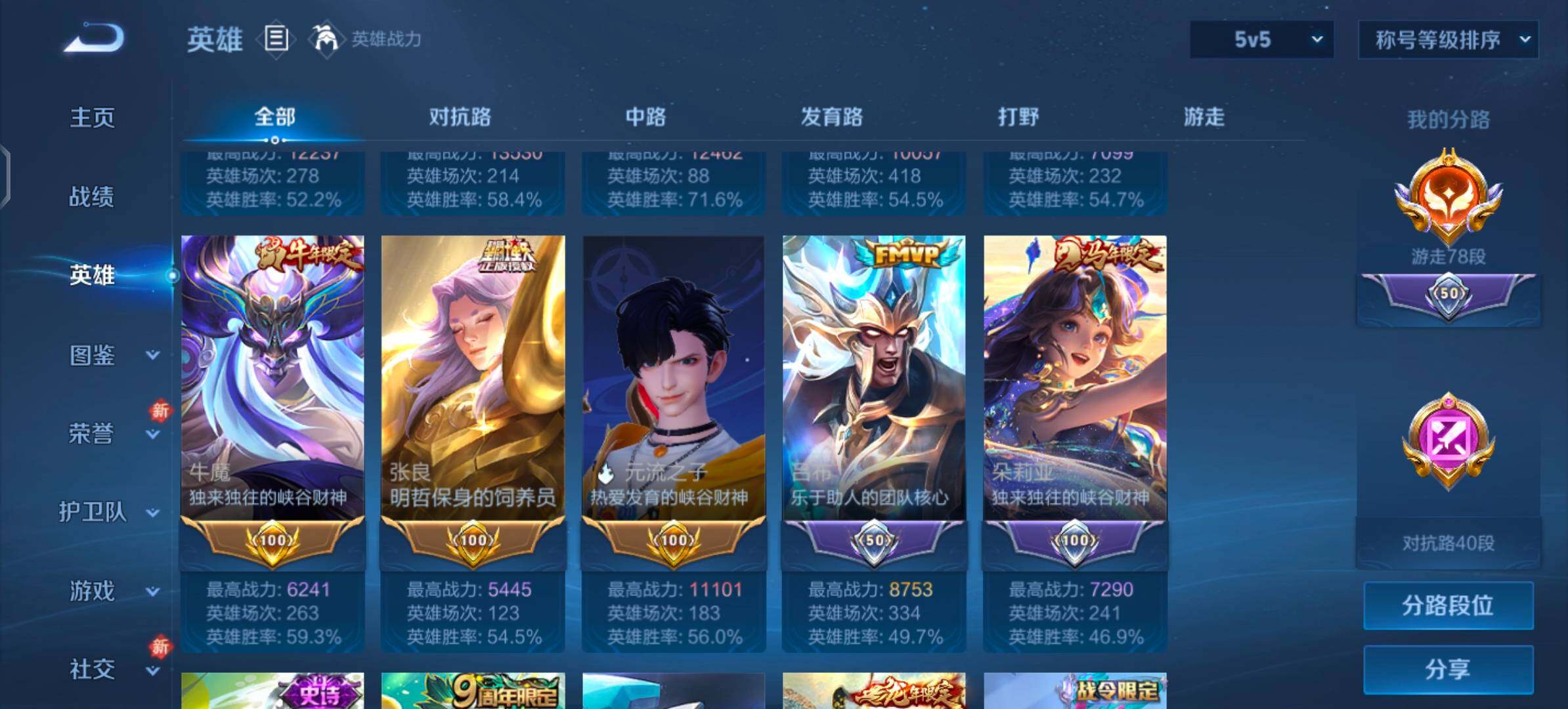 WZLX4249763王者荣耀账号详情图5