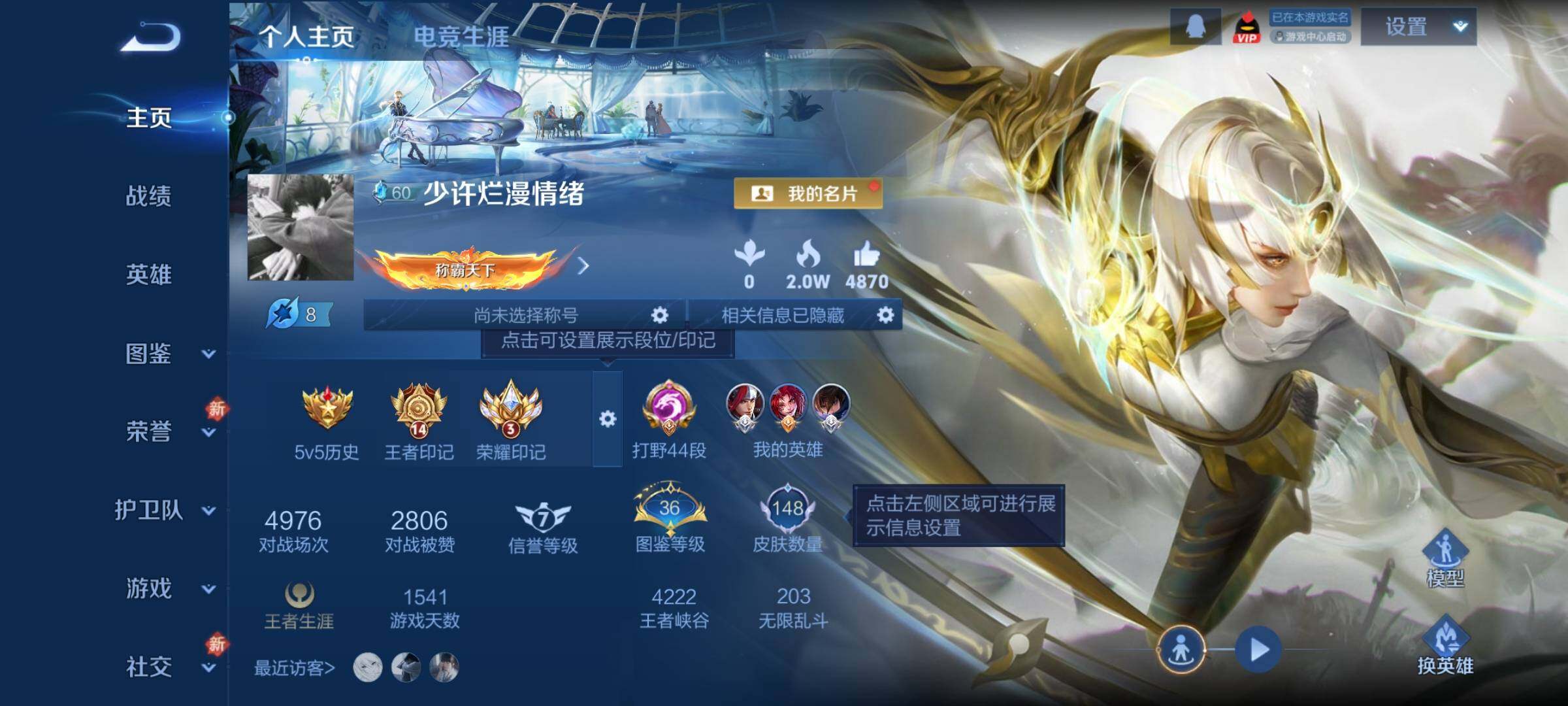 WZCMY4249817王者荣耀账号详情图2