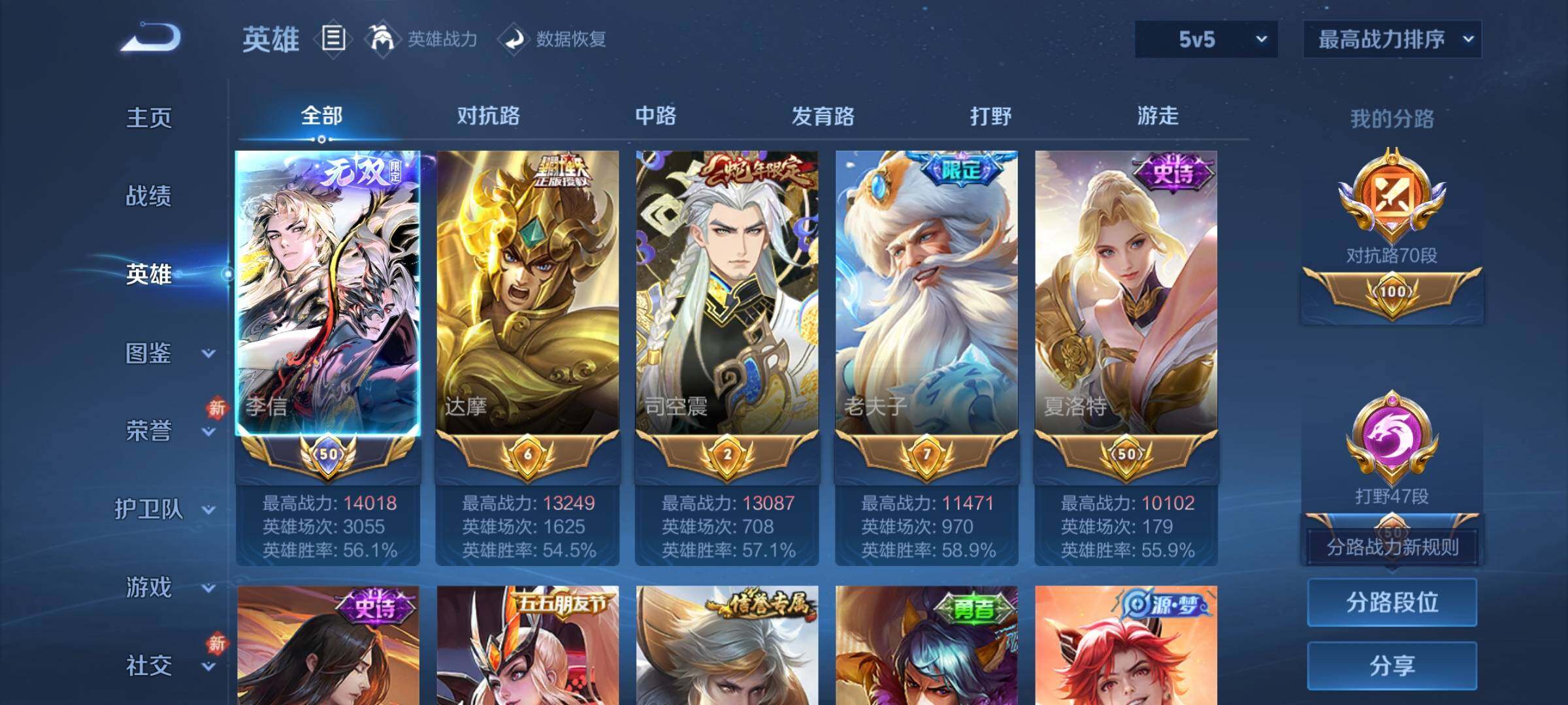 WZCMY4249833王者荣耀账号详情图6