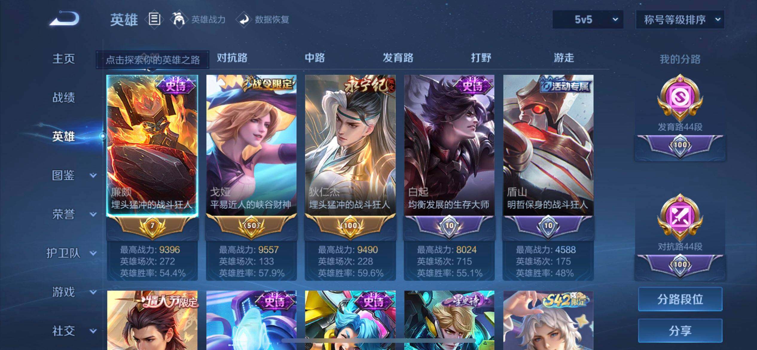 WZQM4250902王者荣耀账号详情图5