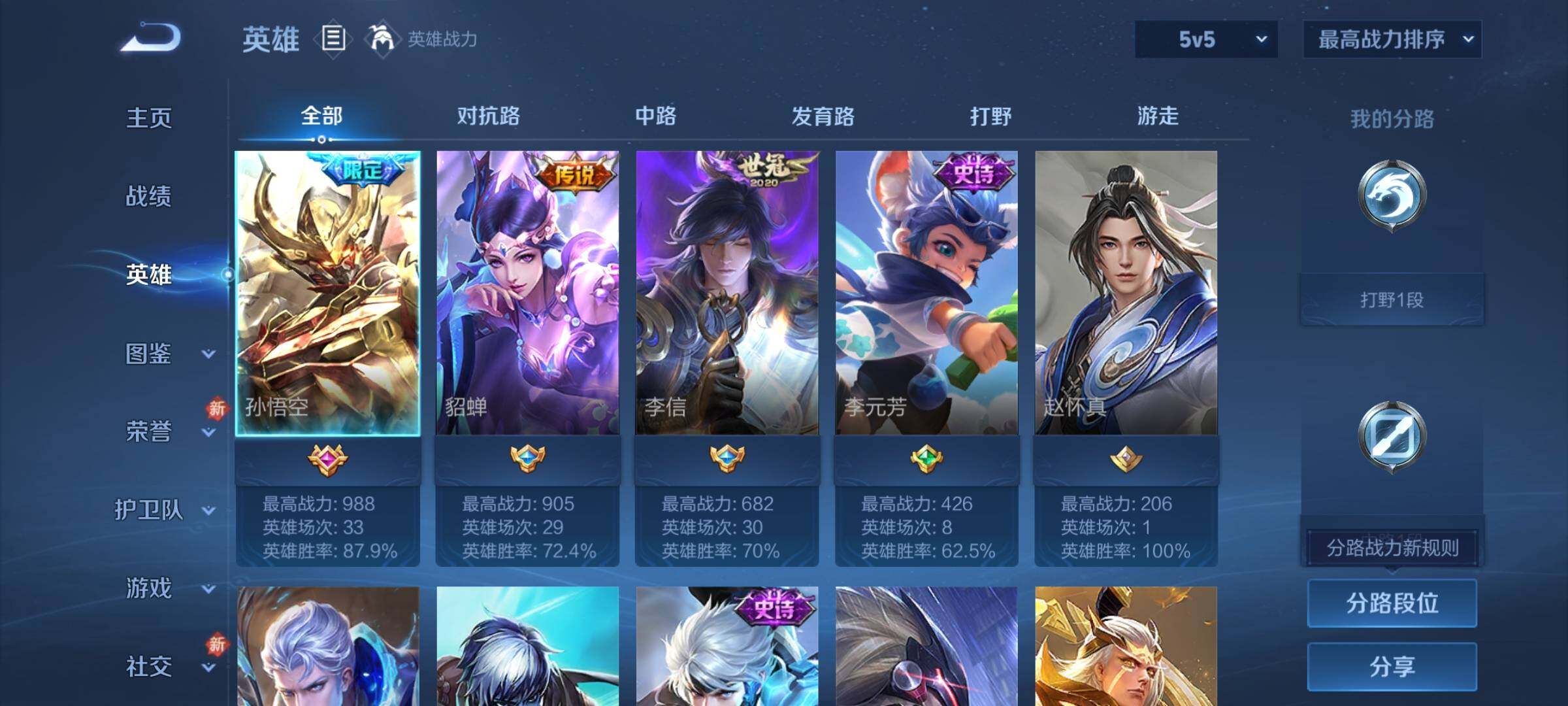 WZCMY4249849王者荣耀账号详情图3