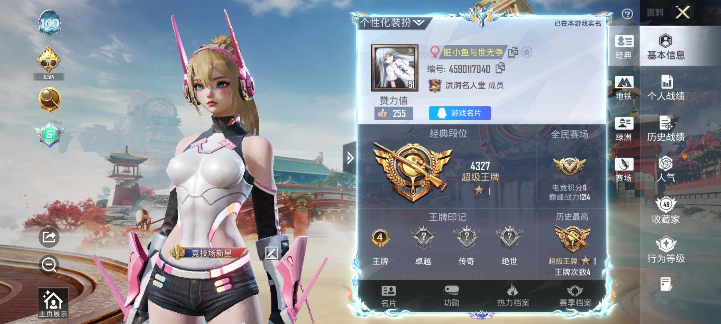 HPQM4137168和平精英账号详情图7