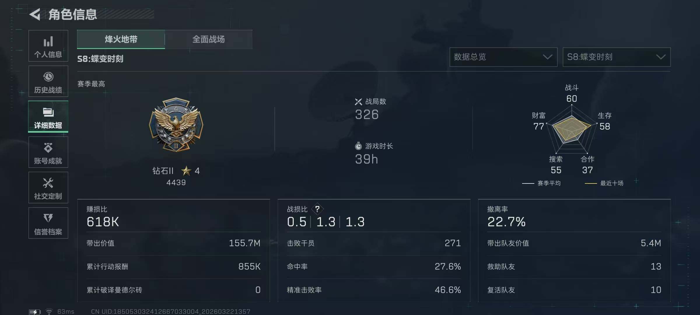SJZEY476712三角洲行动账号详情图4
