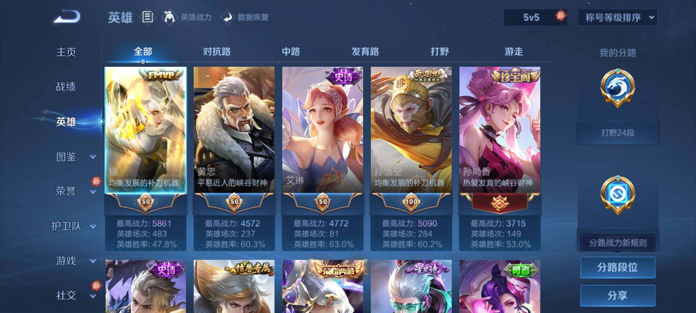 WZQM4248515王者荣耀账号详情图8