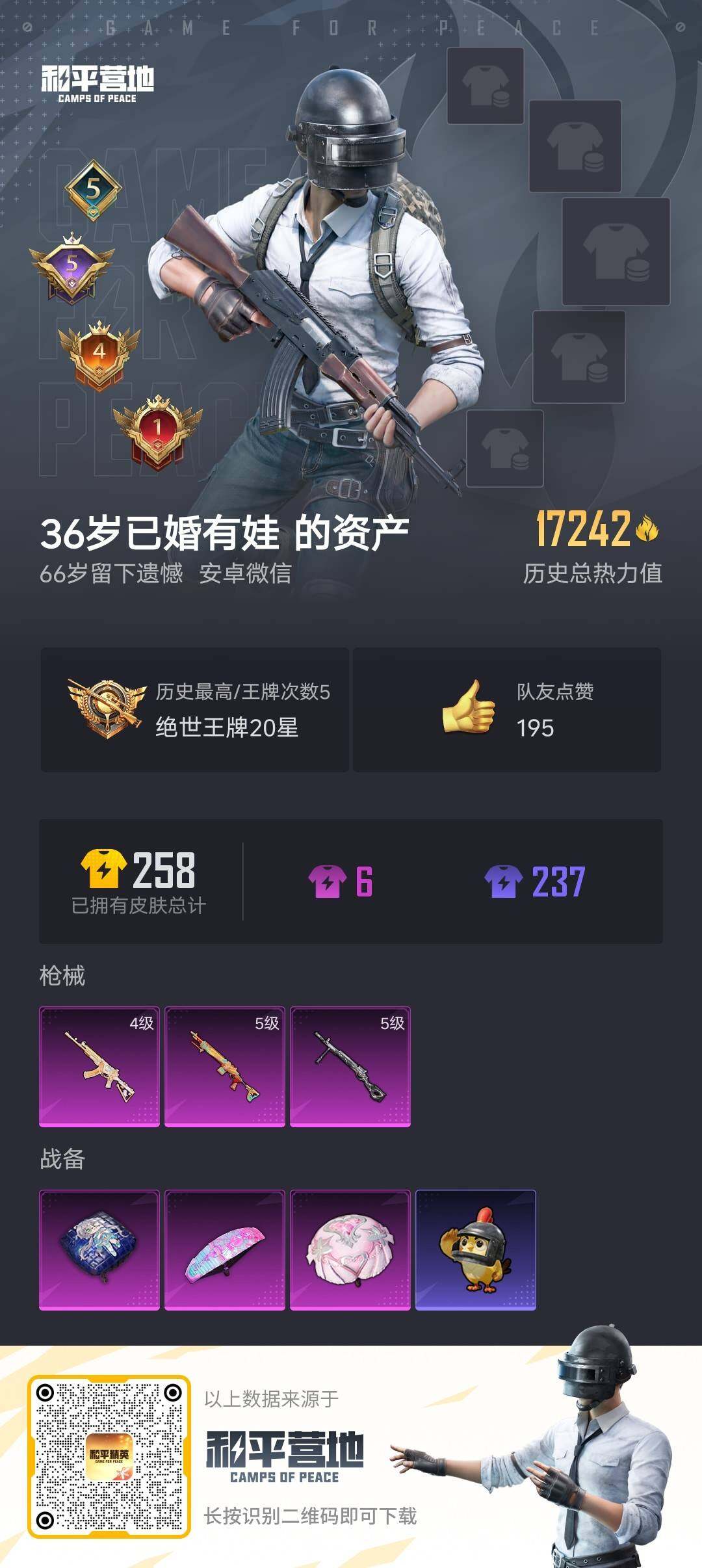 HPLX4137280和平精英账号详情图3 HPLX4137280和平精英账号详情图3