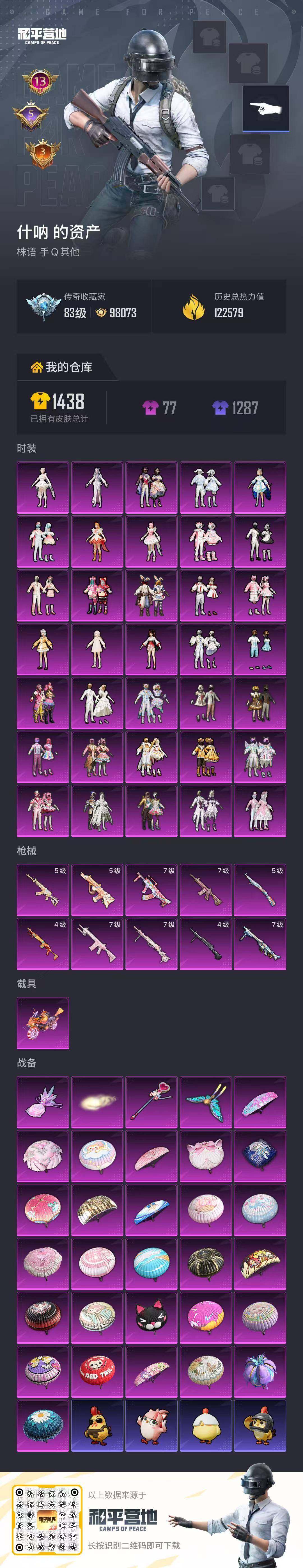 HPQM4137354和平精英账号详情图3