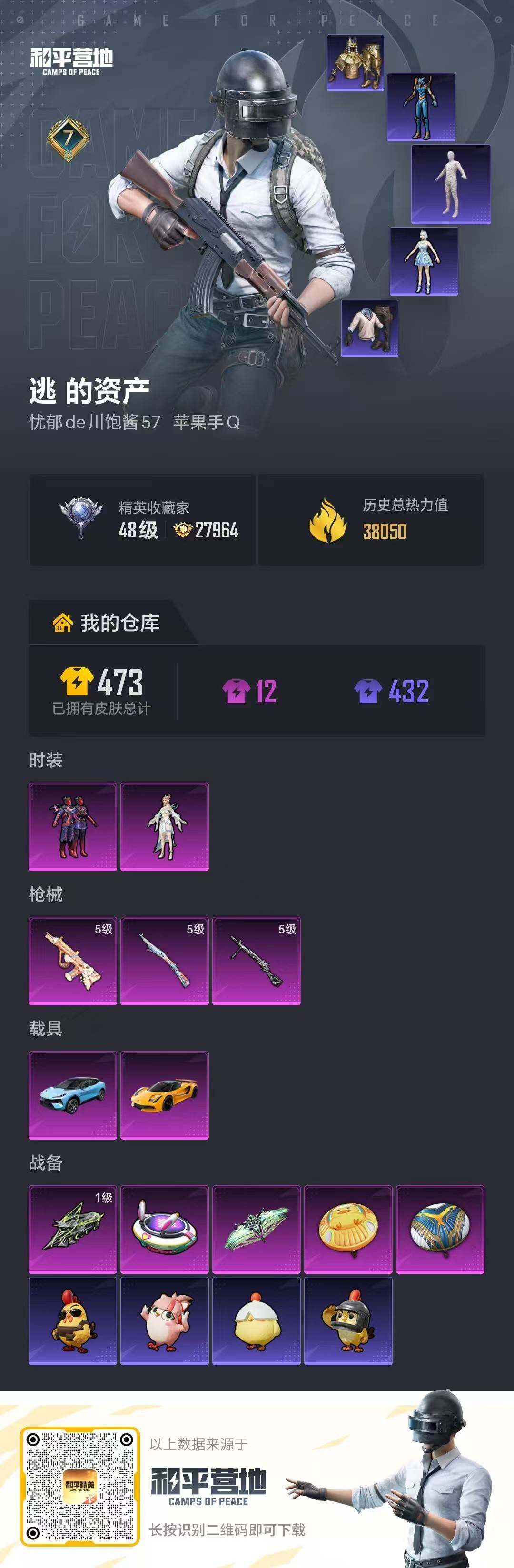 HPQM4137495和平精英账号详情图15