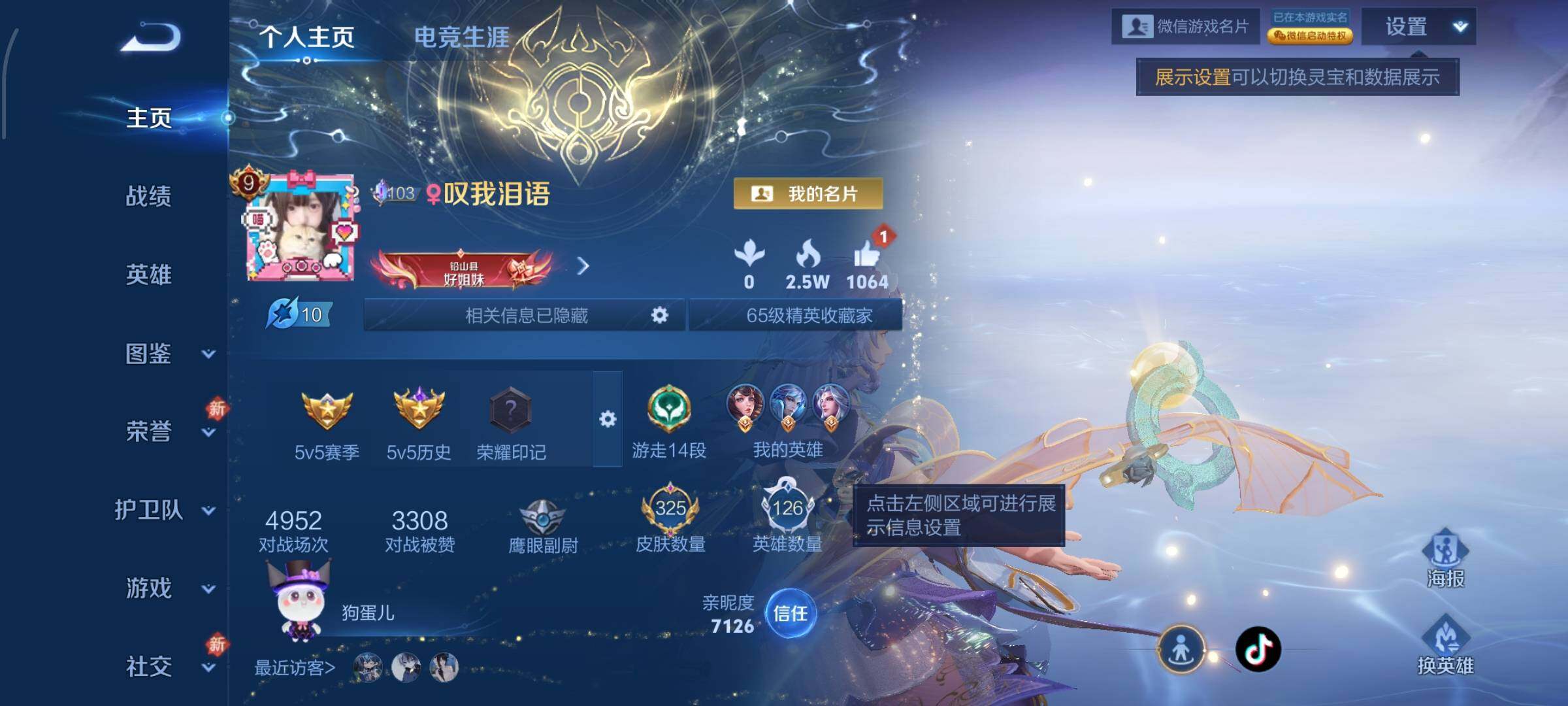 WZLX4259920王者荣耀账号详情图2