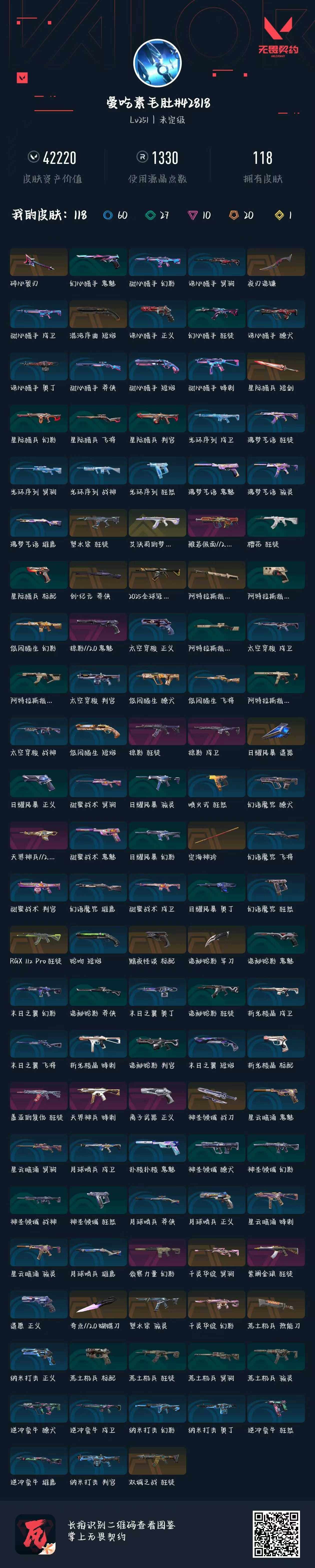 WWQQM422790无畏契约账号详情图3