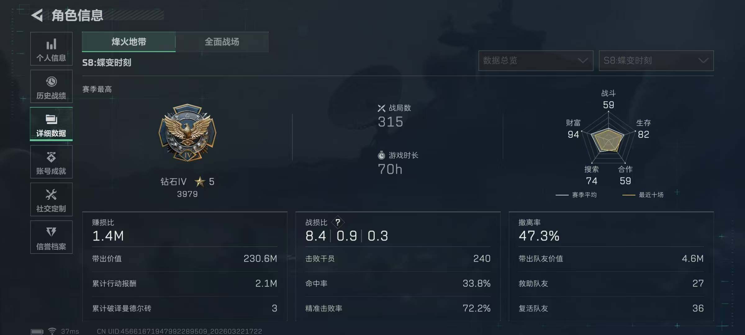 SJZQM479791三角洲行动账号详情图15 SJZQM479791三角洲行动账号详情图15