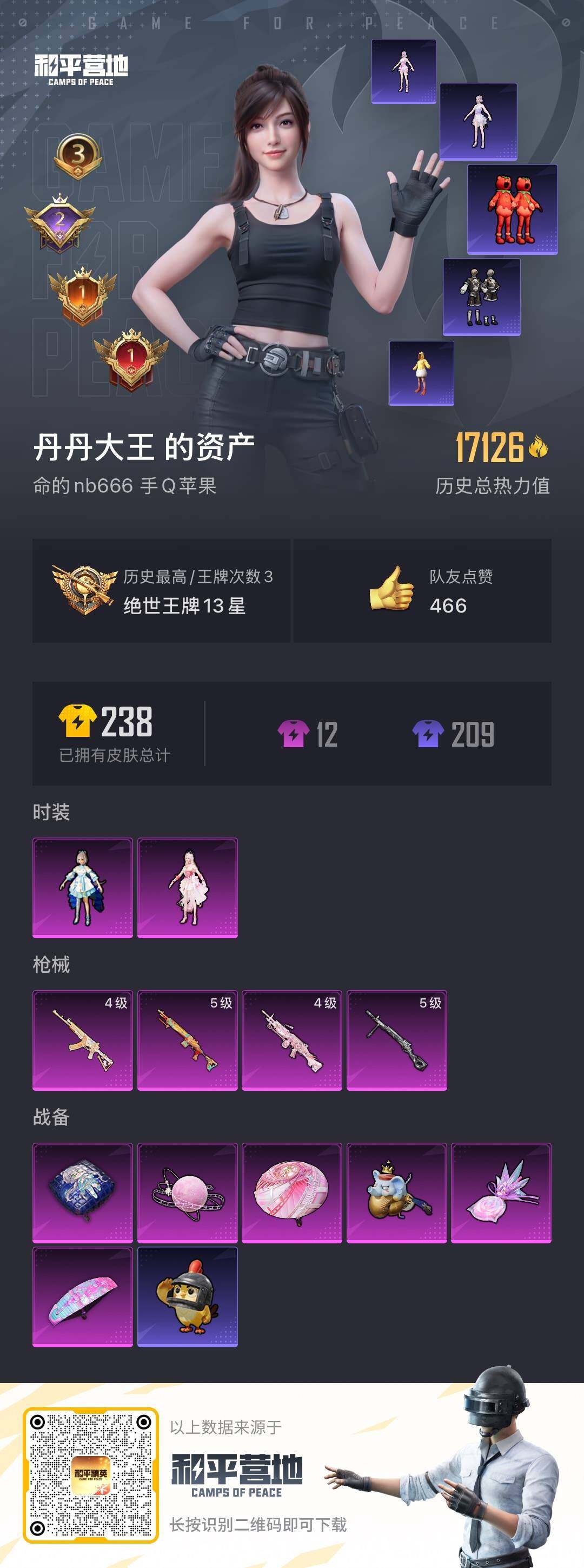 HPQM4137561和平精英账号详情图13