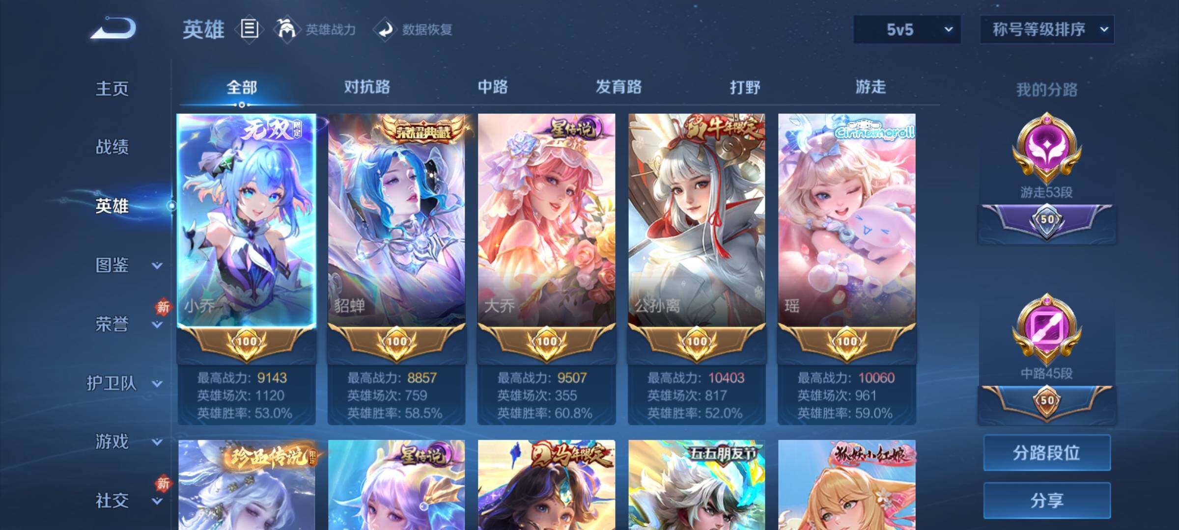 WZCMY4249975王者荣耀账号详情图4