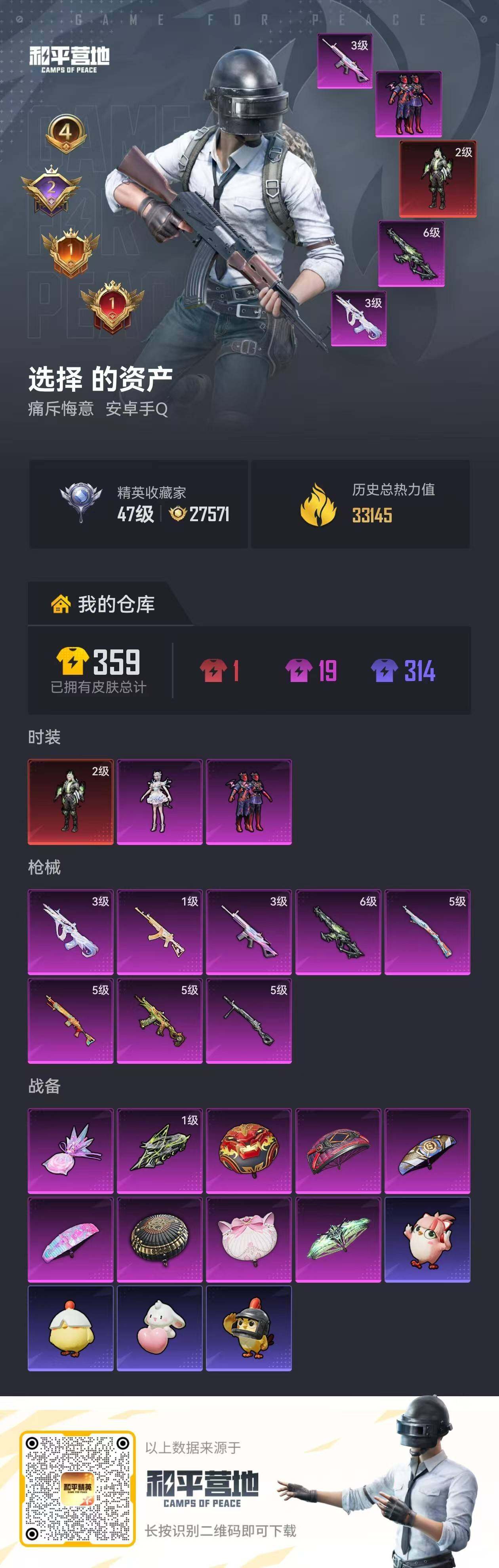 HPLFY4137660和平精英账号详情图4 HPLFY4137660和平精英账号详情图4