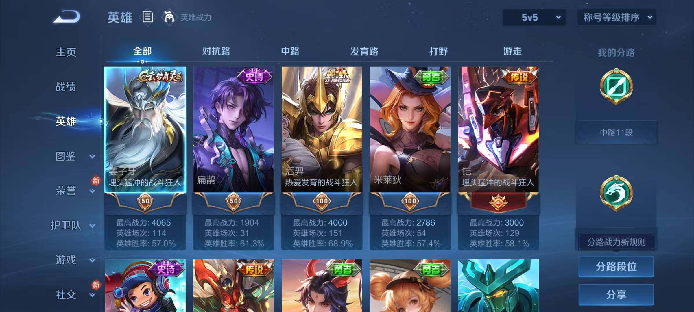 WZJZ4257498王者荣耀账号详情图5