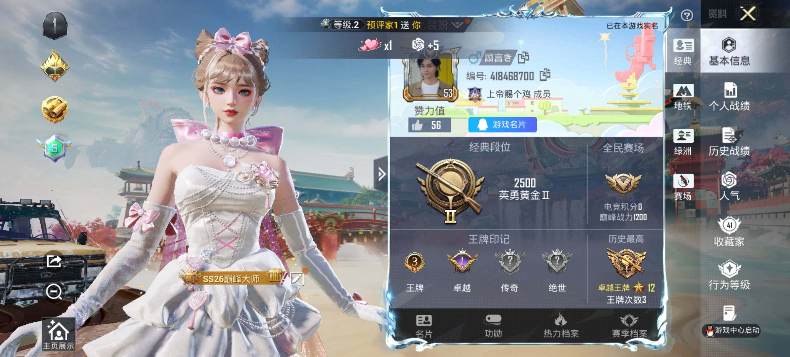 HPLE4140915和平精英账号详情图9