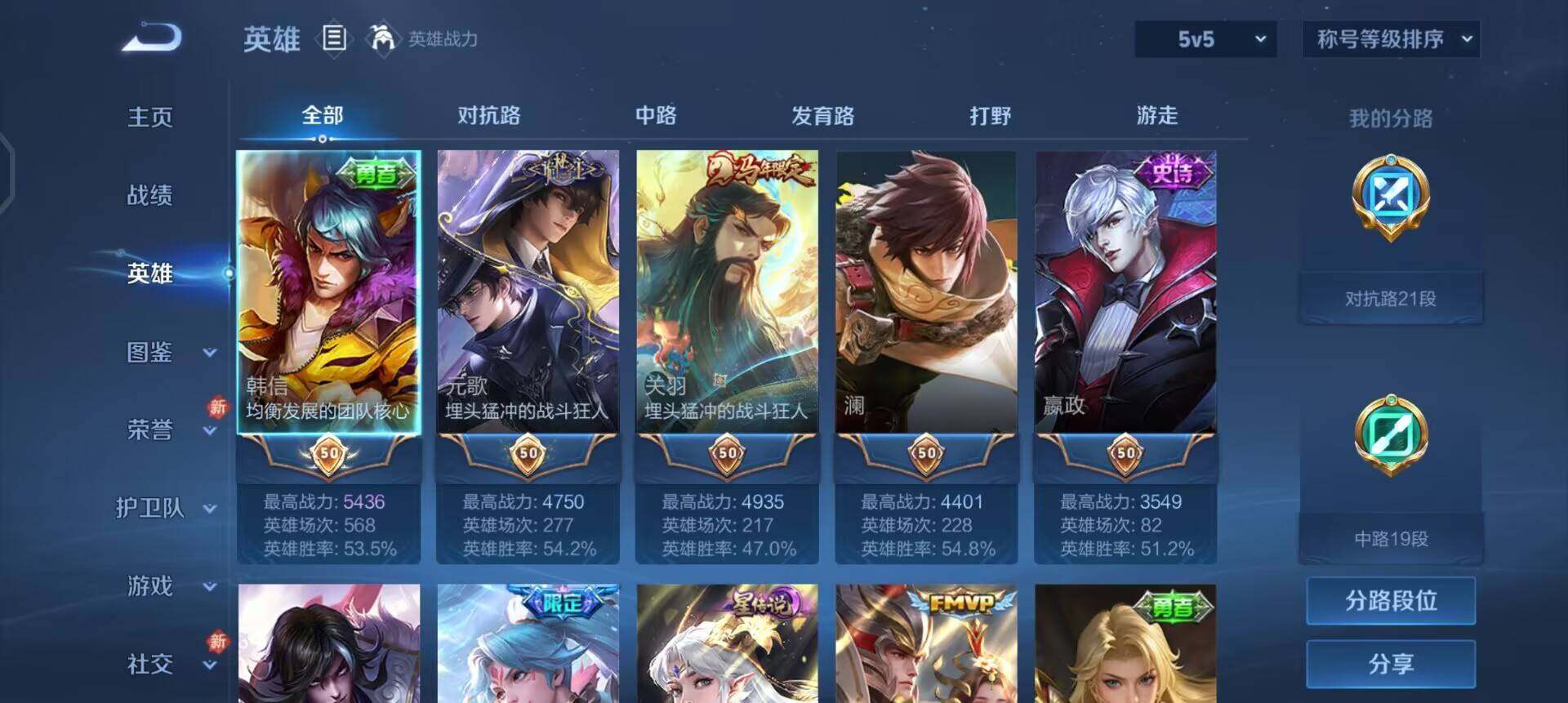 WZLX4259099王者荣耀账号详情图13