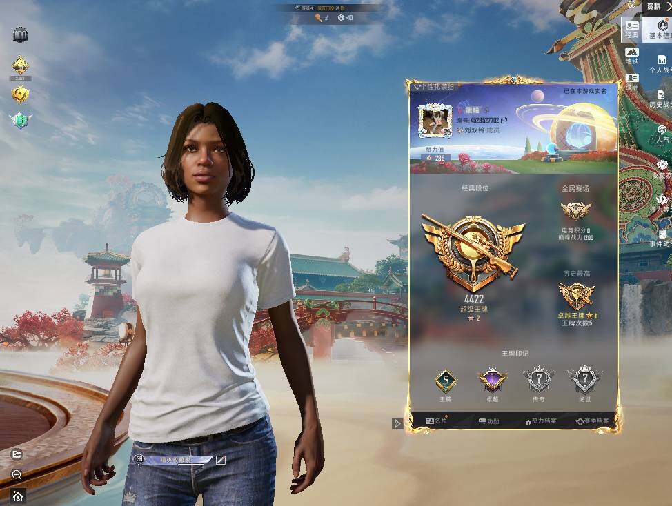 HPLX4138736和平精英账号详情图2