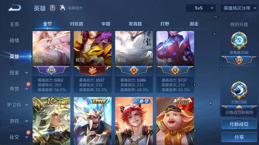 WZLX4251044王者荣耀账号详情图13