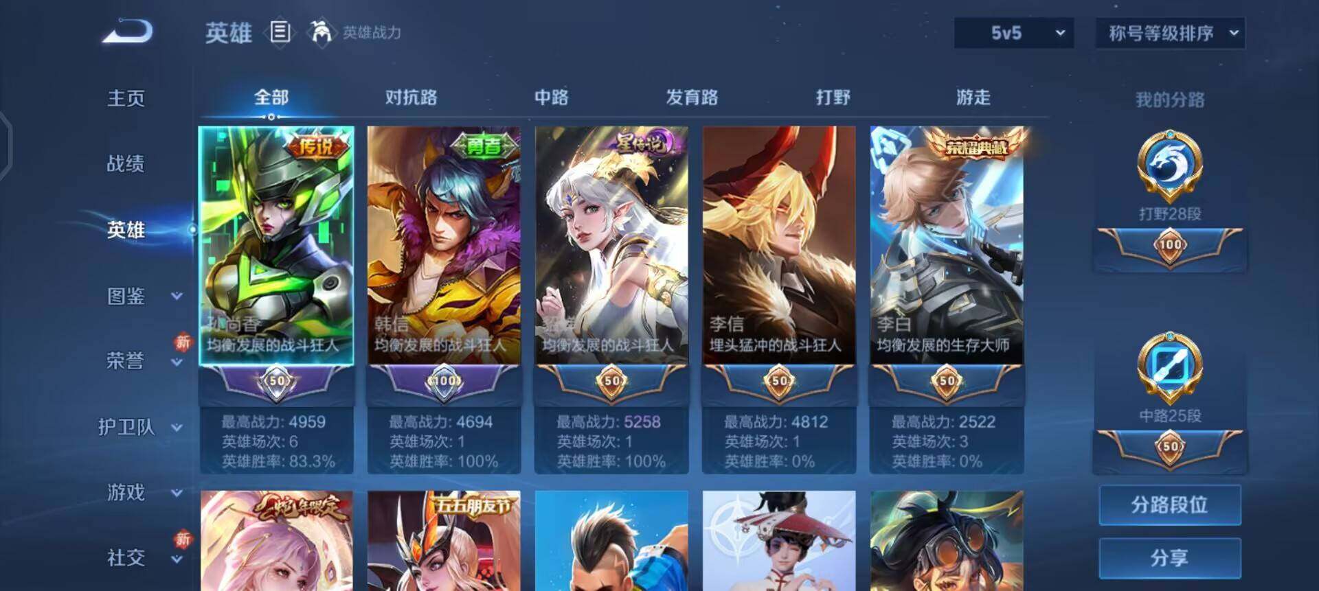 WZQM4258967王者荣耀账号详情图10