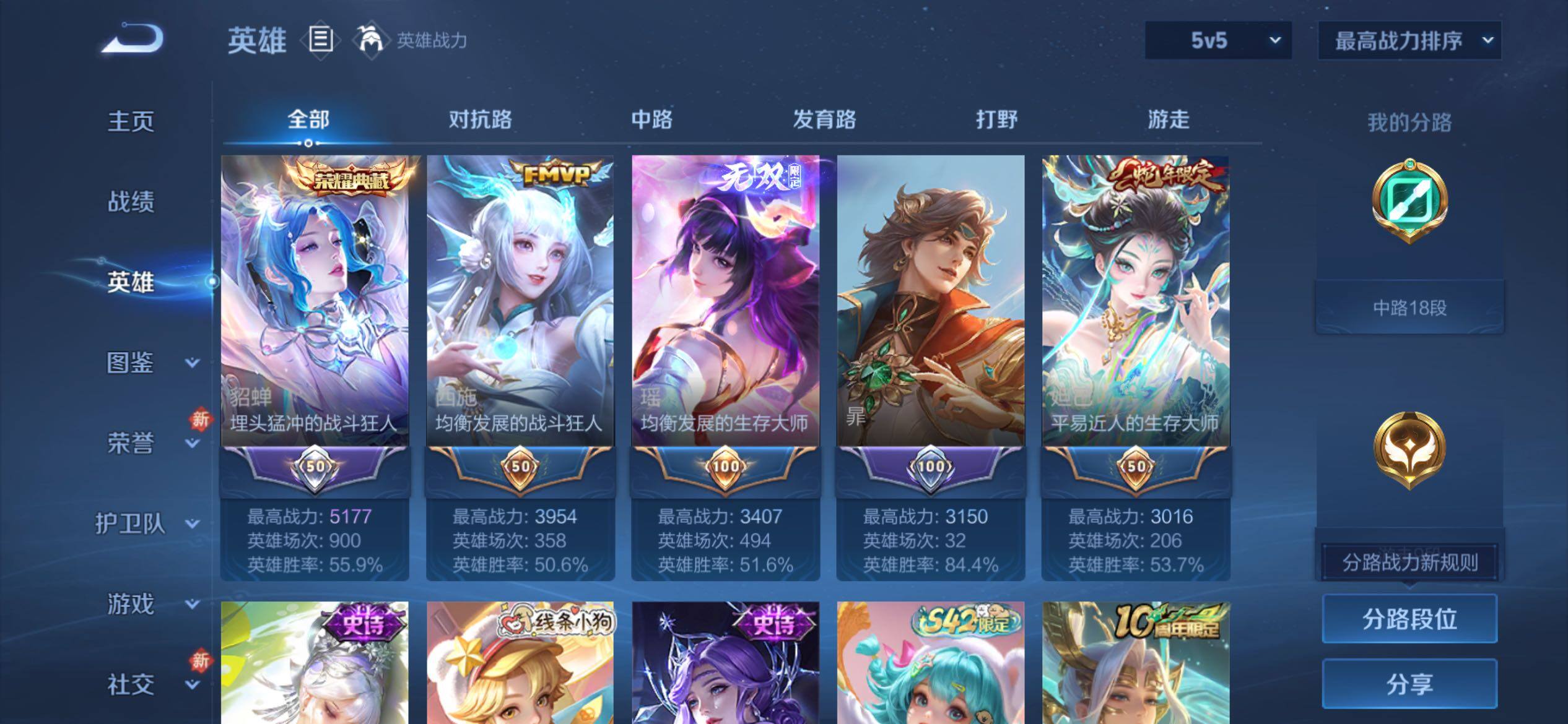 WZCMY4251398王者荣耀账号详情图3