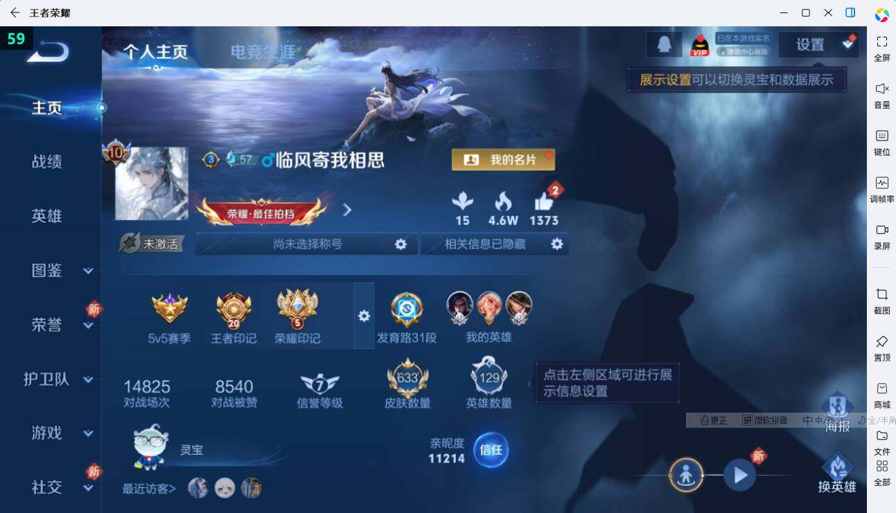 WZEY4350325王者荣耀账号详情图13