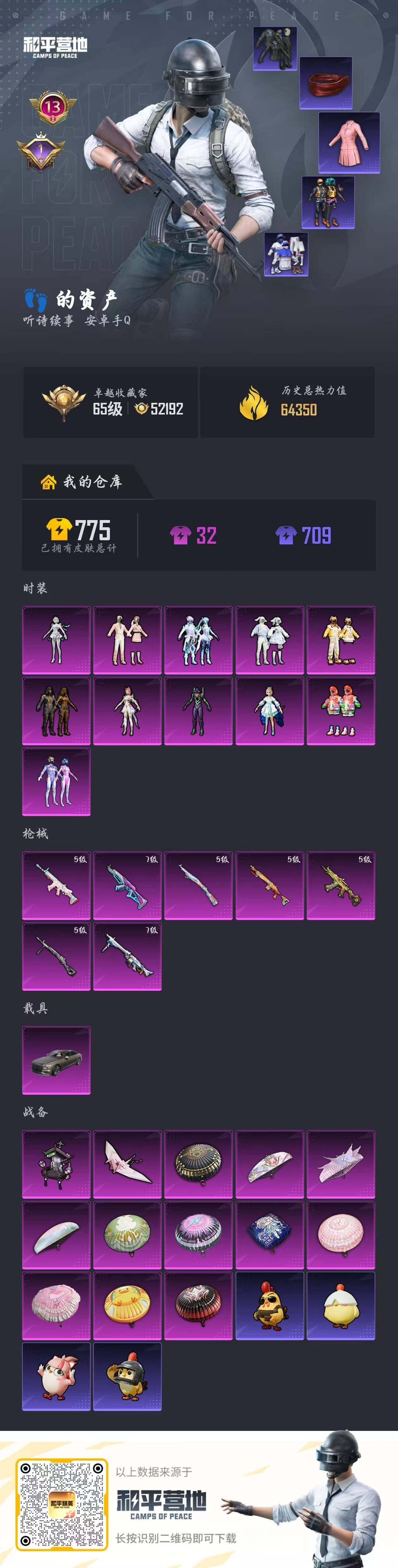 HPQM4140319和平精英账号详情图7