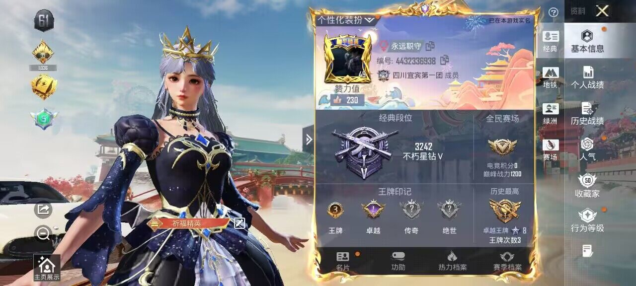 HPQM4147602和平精英账号详情图5