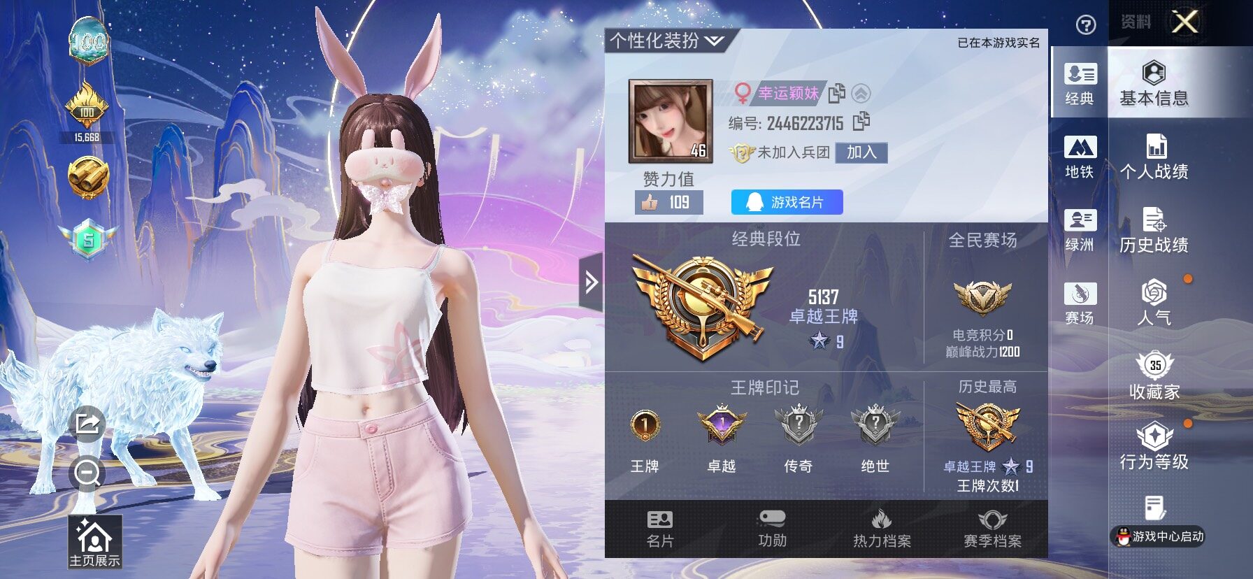 HPLX4140773和平精英账号详情图2