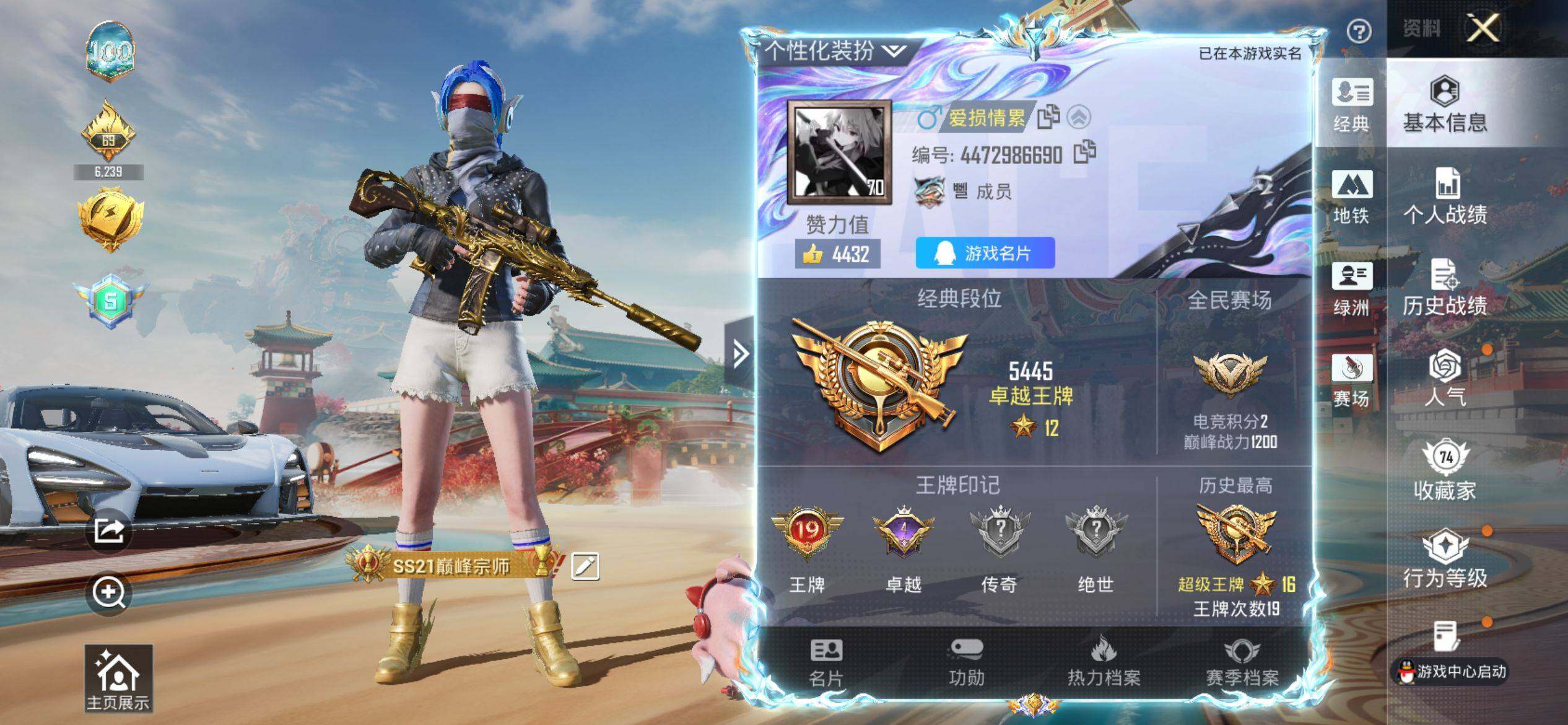 HPQM4138841和平精英账号详情图3