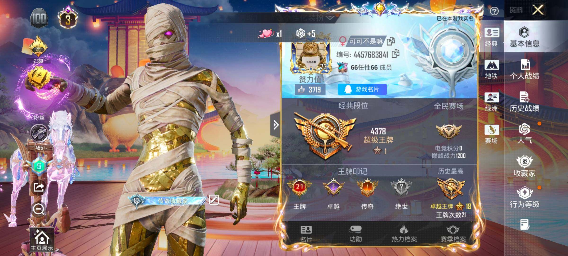 HPLX4140731和平精英账号详情图2