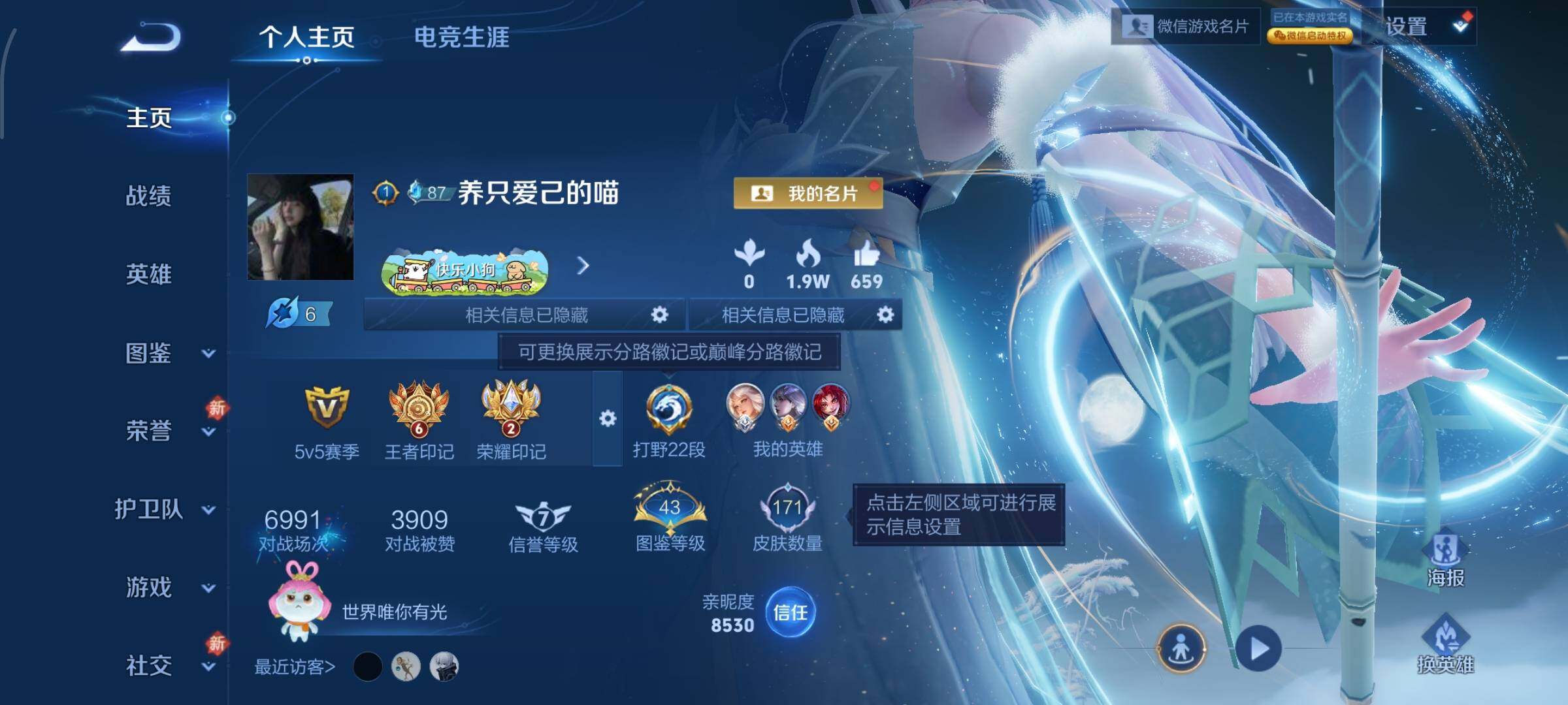 WZLX4272380王者荣耀账号详情图2