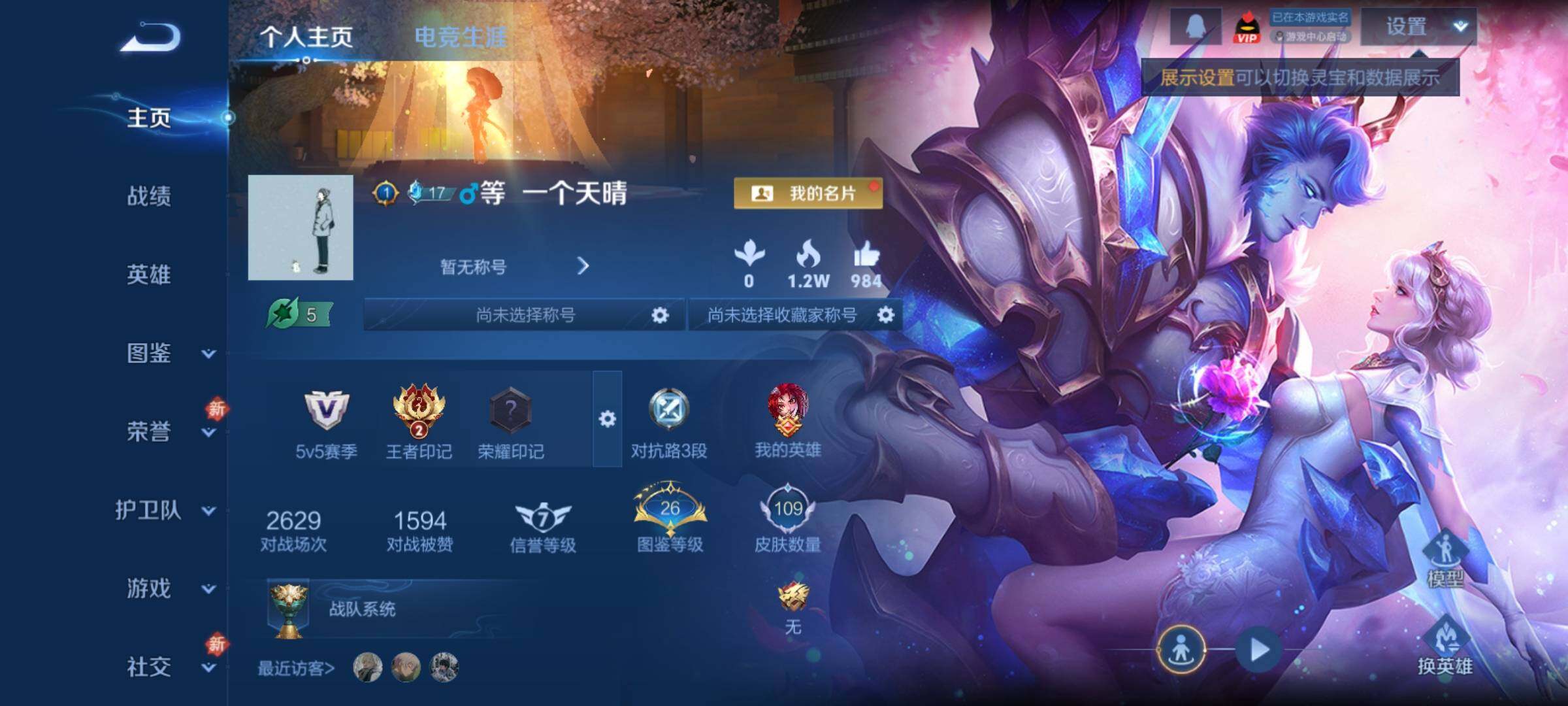 WZCMY4254089王者荣耀账号详情图2