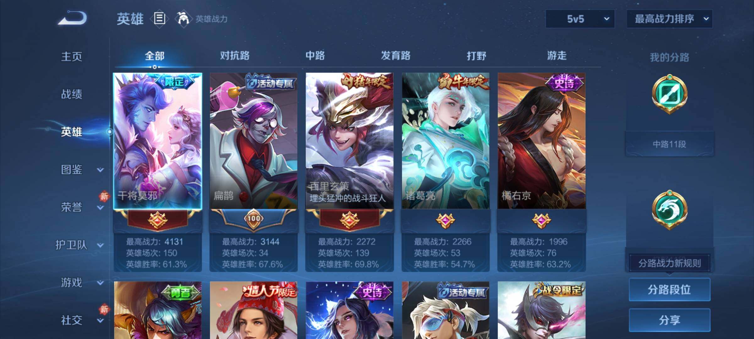 WZCMY4254089王者荣耀账号详情图3