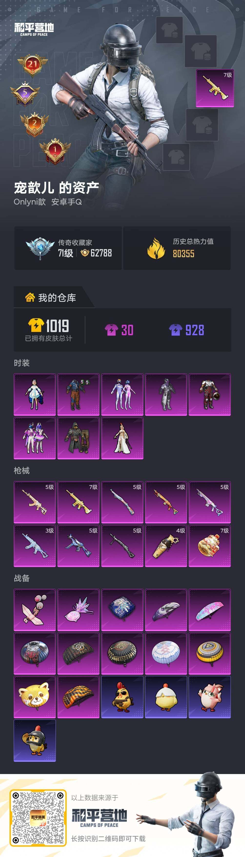 HPLX4139137和平精英账号详情图6