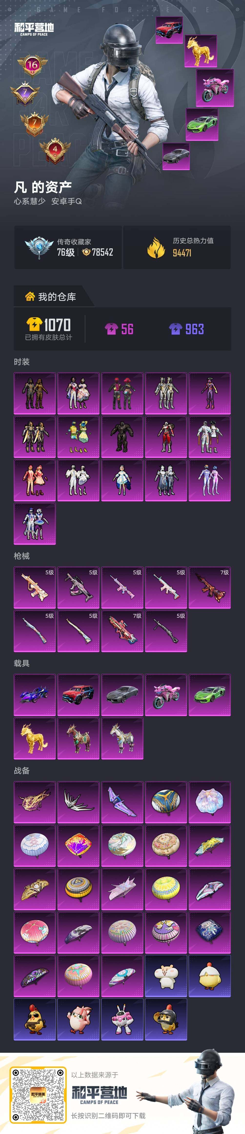 HPLX4140932和平精英账号详情图7