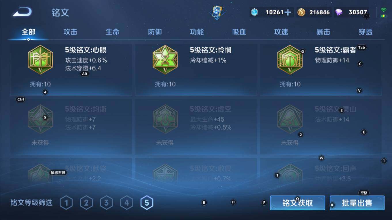 WZQM4255103王者荣耀账号详情图14