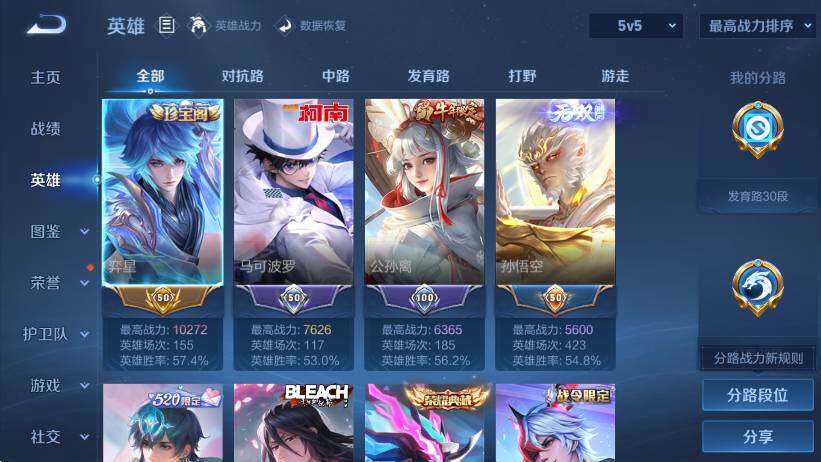 WZLX4253643王者荣耀账号详情图14